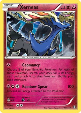 Xerneas (81) [XY - Steam Siege] Reverse Holofoil