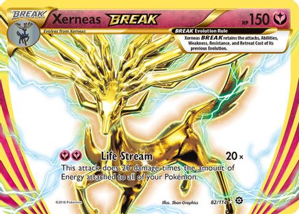 Xerneas BREAK (82) [XY - Steam Siege] Holofoil