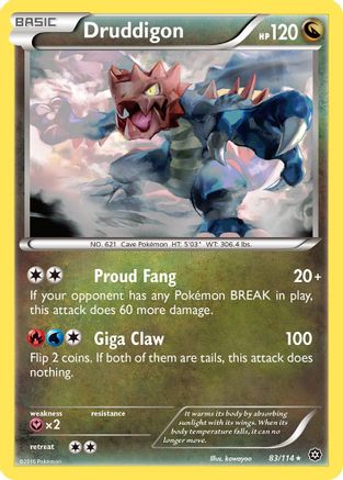 Druddigon (83) [XY - Steam Siege]