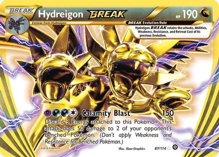 Hydreigon BREAK (87) [XY - Steam Siege] Holofoil