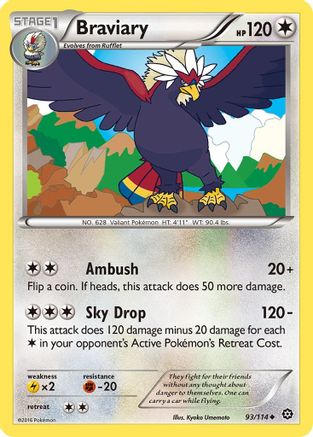 Braviary (93) [XY - Steam Siege]