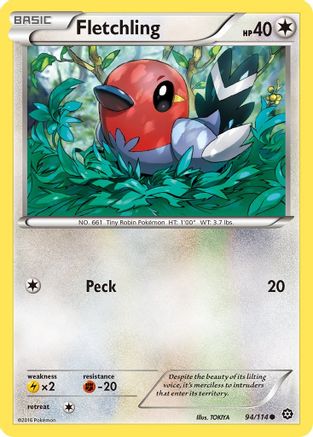 Fletchling (94) [XY - Steam Siege]