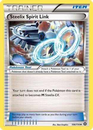 Steelix Spirit Link (106) [XY - Steam Siege] Reverse Holofoil