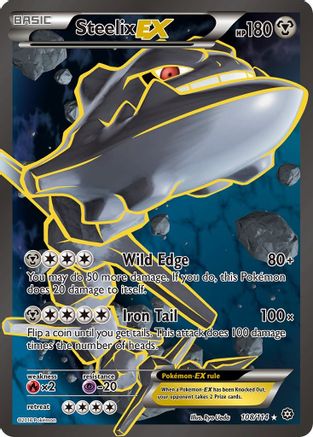 Steelix EX (Full Art) (108) [XY - Steam Siege] Holofoil