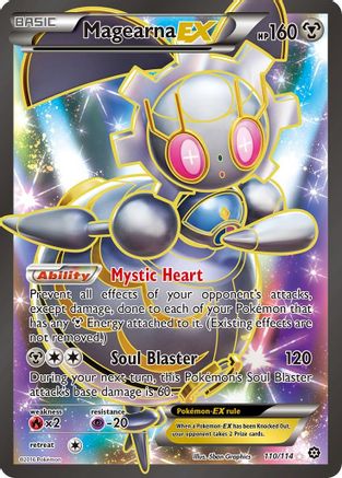 Magearna EX (Full Art) (110) [XY - Steam Siege] Holofoil