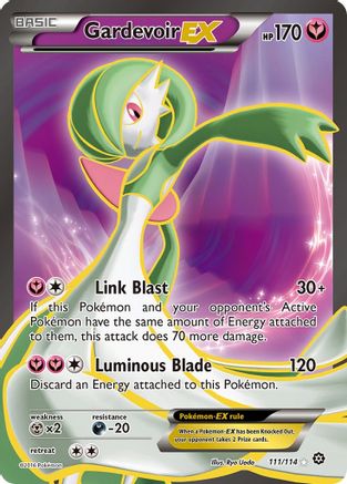 Gardevoir EX (Full Art) (111) [XY - Steam Siege] Holofoil