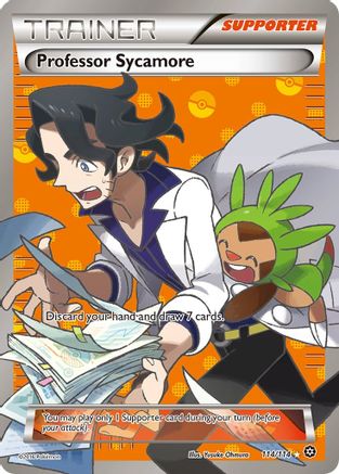 Professor Sycamore (114) [XY - Steam Siege] Holofoil