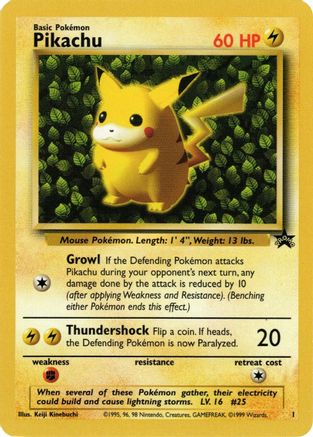 Pikachu (1) (1) [WoTC Promo]