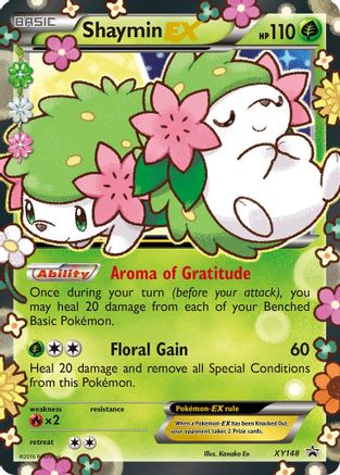 Shaymin EX (XY148) [XY Promos] Holofoil