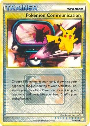 Pokemon Communication - 98/123 (League Promo) (98) [League & Championship Cards] Reverse Holofoil