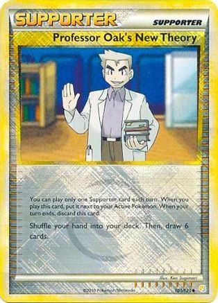 Professor Oak's New Theory - 101/123 (League Promo) (101) [League & Championship Cards] Reverse Holofoil