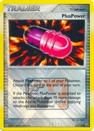 PlusPower - 112/127 (League Promo) (112) [League & Championship Cards] Reverse Holofoil