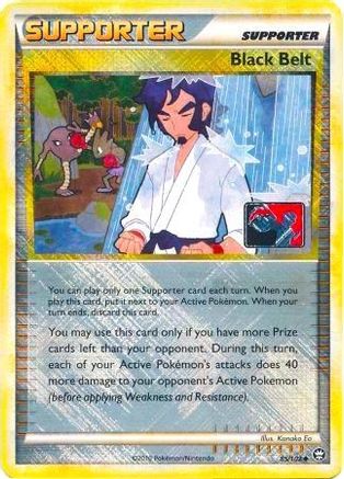 Black Belt - 85/102 (League Promo) (85) [League & Championship Cards] Reverse Holofoil