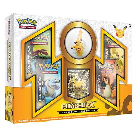 Pokemon Red & Blue Collection [Pikachu EX]