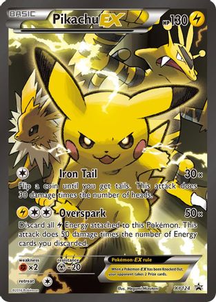 Pikachu EX - XY124 (XY124) [XY Promos] Holofoil