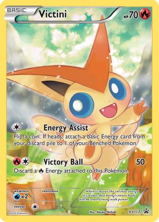 Victini - XY117 (XY117) [XY Promos] Holofoil