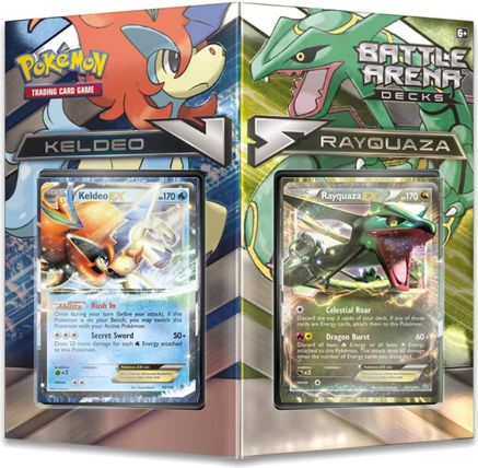 Pokemon Battle Arena Decks: Keldeo EX vs Rayquaza EX