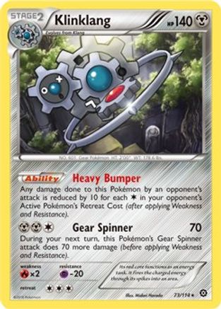 Klinklang - 73/114 (XY Steam Siege) (73) [Deck Exclusives]