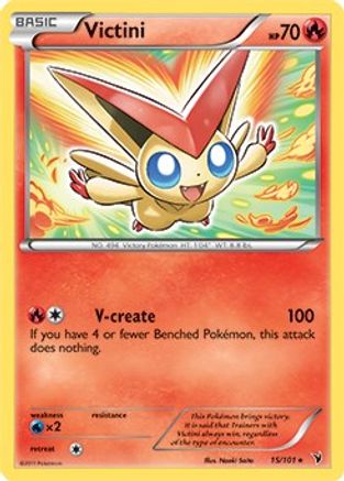 Victini - 15/101 (BW Noble Victories) (15) [Deck Exclusives]