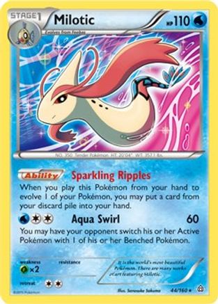 Milotic - 44/160 (XY Primal Clash) (44) [Deck Exclusives]