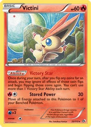 Victini - 23/113 (BW Legendary Treasures) (23) [Deck Exclusives]