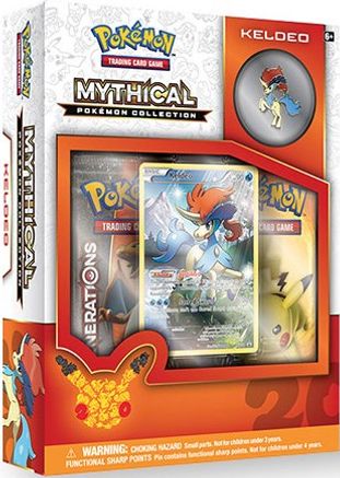 Pokemon Mythical Pokemon Collection Box [Keldeo]