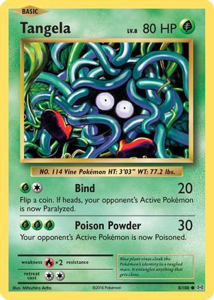 Tangela (8) [XY - Evolutions]