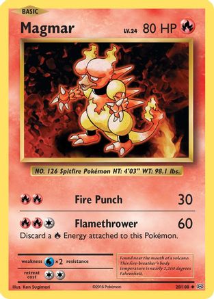Magmar (20) [XY - Evolutions] Reverse Holofoil