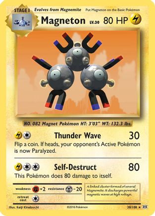 Magneton (38) [XY - Evolutions] Holofoil