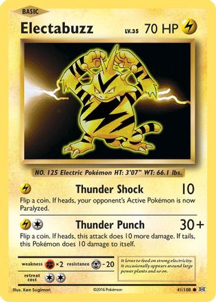 Electabuzz (41) [XY - Evolutions] Reverse Holofoil