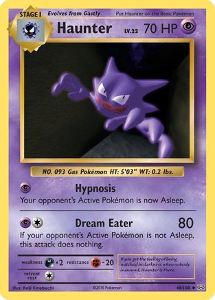 Haunter (48) [XY - Evolutions] Reverse Holofoil