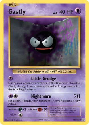 Gastly (47) [XY - Evolutions]