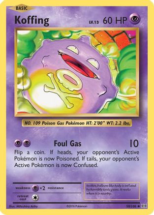 Koffing (50) [XY - Evolutions]