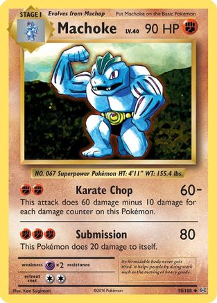 Machoke (58) [XY - Evolutions]