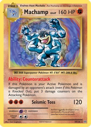 Machamp (59) [XY - Evolutions] Reverse Holofoil