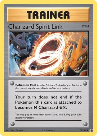 Charizard Spirit Link (75) [XY - Evolutions] Reverse Holofoil