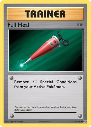 Full Heal (78) [XY - Evolutions] Reverse Holofoil
