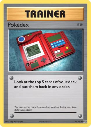 Pokedex (82) [XY - Evolutions] Reverse Holofoil