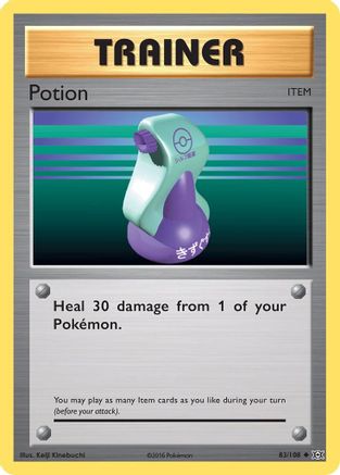 Potion (83) [XY - Evolutions] Reverse Holofoil