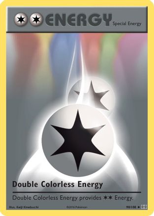 Double Colorless Energy (90) [XY - Evolutions] Reverse Holofoil