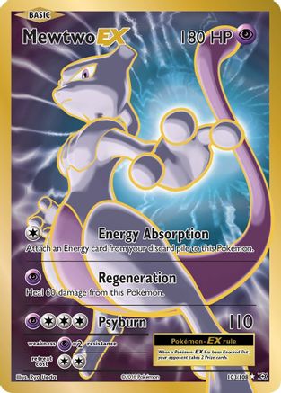 Mewtwo EX (Full Art) (103) [XY - Evolutions] Holofoil