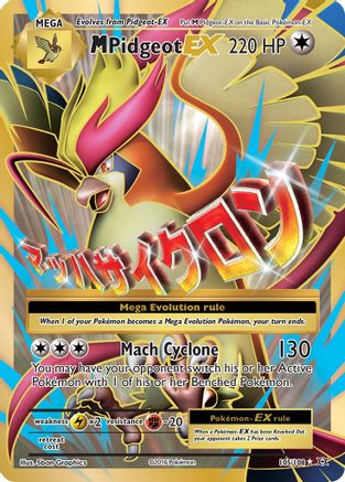 M Pidgeot EX (Full Art) (105) [XY - Evolutions] Holofoil