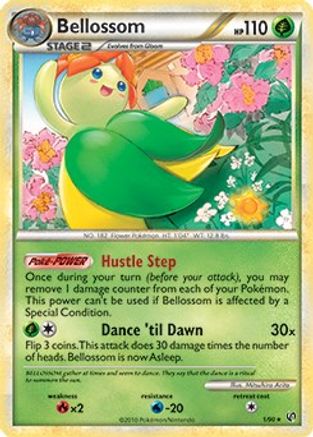Bellossom - 1/90 (HGSS Undaunted) (1) [Deck Exclusives]