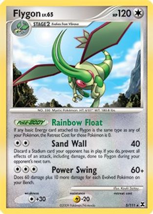 Flygon - 5/111 (DPPt Rising Rivals) (5) [Deck Exclusives]