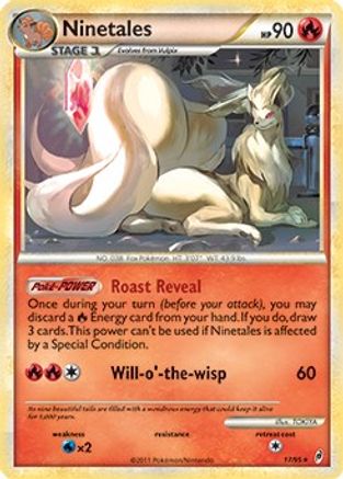 Ninetales - 17/95 (Call of Legends) (17) [Deck Exclusives]