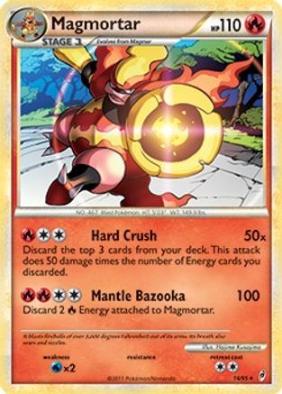 Magmortar - 16/95 (Call of Legends) (16) [Deck Exclusives]