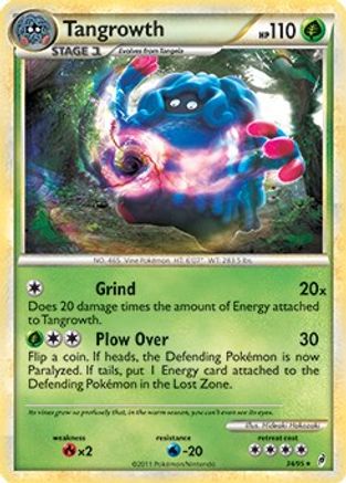 Tangrowth - 34/95 (Call of Legends) (34) [Deck Exclusives] Holofoil