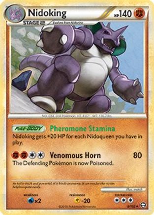 Nidoking - 6/102 (6) [Deck Exclusives]