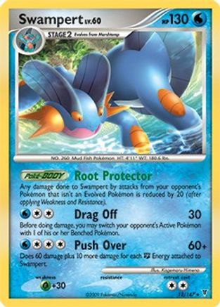 Swampert - 12/147 (DPPt Supreme Victors) (12) [Deck Exclusives]