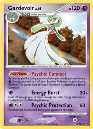 Gardevoir - 8/127 (DPPt Platinum) (8) [Deck Exclusives]